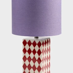 Hit cenowy &k amsterdam lampa stołowa gridkolor multicolor
