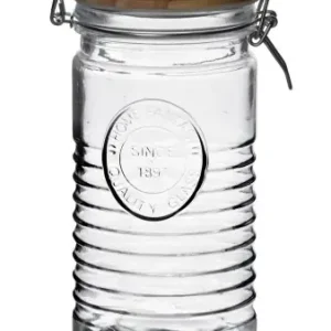 Szklany słoik z pokrywką na klips 1,05 L Basic Kitchen Nowość