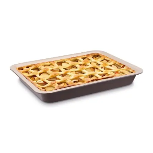 Ceramiczna forma do pieczenia z rantem 40 x 32 cm Szybka dostawa