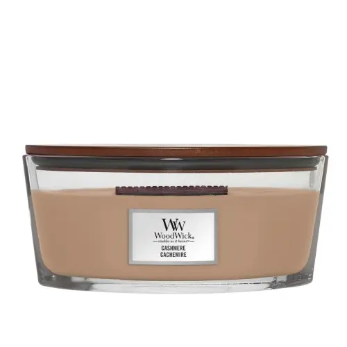WoodWick Cashmere Świeca Elipsa zapachowa Łatwy zwrot