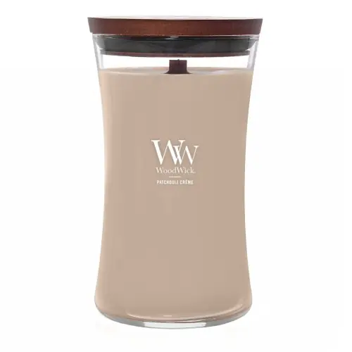 WoodWick Patchouli Creme Świeca Duża zapachowa Tylko do końca tygodnia