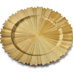 Złoty podtalerz dekoracyjny Blanche Gold 33 cm Zamów dziś