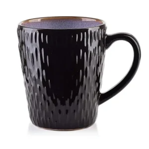 Kubek ceramiczny czarny Erica Grey 420 ml Ostatnia szansa