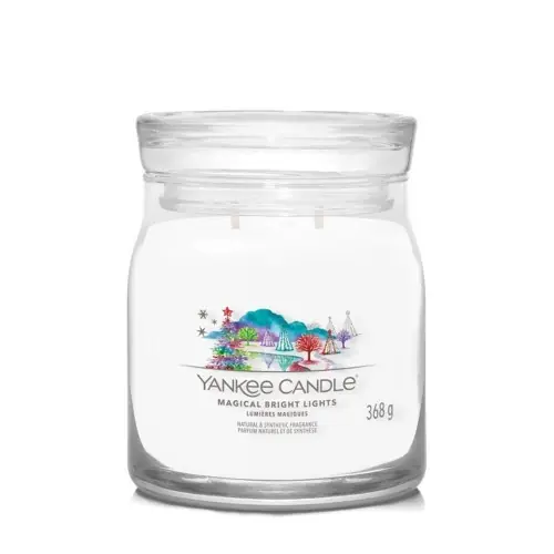 Do wyczerpania zapasów Yankee Candle Magical Bright Lights Świeca Średnia