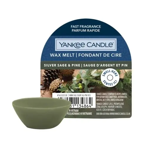 Tylko dziś Wosk zapachowy Yankee Candle Silver & Pine
