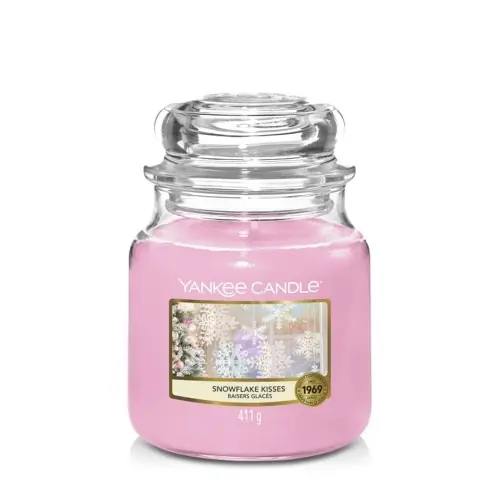 Yankee Candle Snowflake Kisses Słoik Średni 411 gr Ekspresowa dostawa