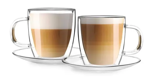 Ostatnia szansa Komplet 2 filiżanek z podwójną ścianką AMO 250ml