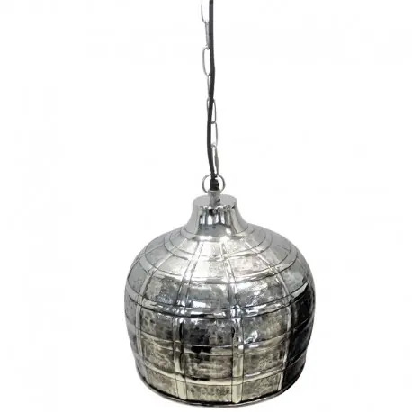 Lampa wisząca do salonu ze wzorem w kraty w stylu Vintage Szybka dostawa