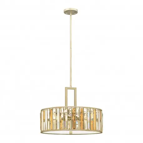 Art Deco Ø54 kryształowa lampa wisząca do salonu Wyprzedaż