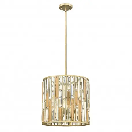 Kryształowa lampa wisząca do salonu Art Deco Ø40 Tani