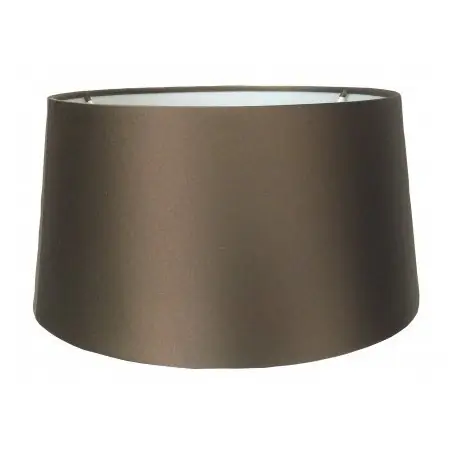 JEDWABNY BRĄZOWY ABAŻUR Ø 30 LAMPA STOŁOWA Tylko do końca tygodnia
