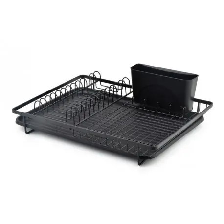 Czarna suszarka-ociekacz do naczyń 44x33 Oferta czasowa
