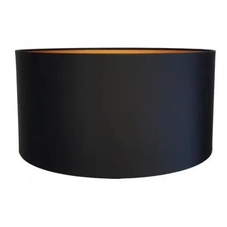 Dodaj do koszyka Czarny abażur do lampy stojącej-duży-cylindryczny Ø 40