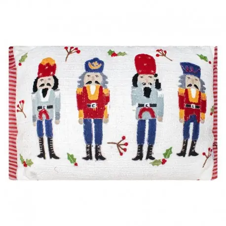 Christmas Nutcrackers-ekskluzywna poduszka dekoracyjna świąteczna 50x35 Super okazja
