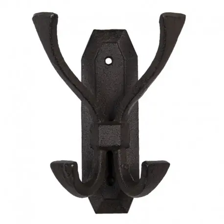Metal Hook- Wieszak żeliwny loftowo-industrialny na ścianę do przedpokoju, pojedynczy Wysoka jakość