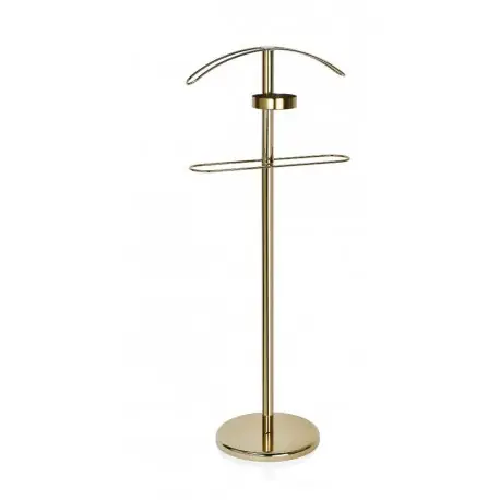 Oferta **Golden Stand - Elegancki wieszak stojący na ubrania, złoty, glamour, Ø28x110